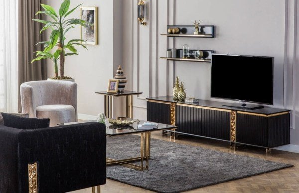 Merlin Black Tv Ünitesi