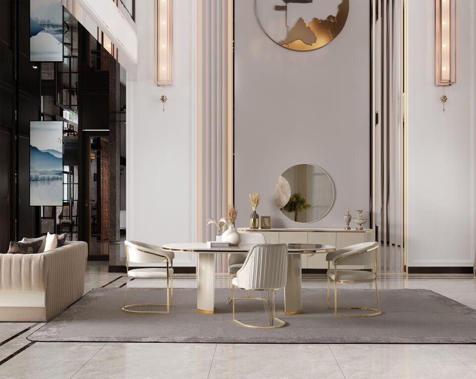 Cartier Premium  Yemek Odası - Vizon