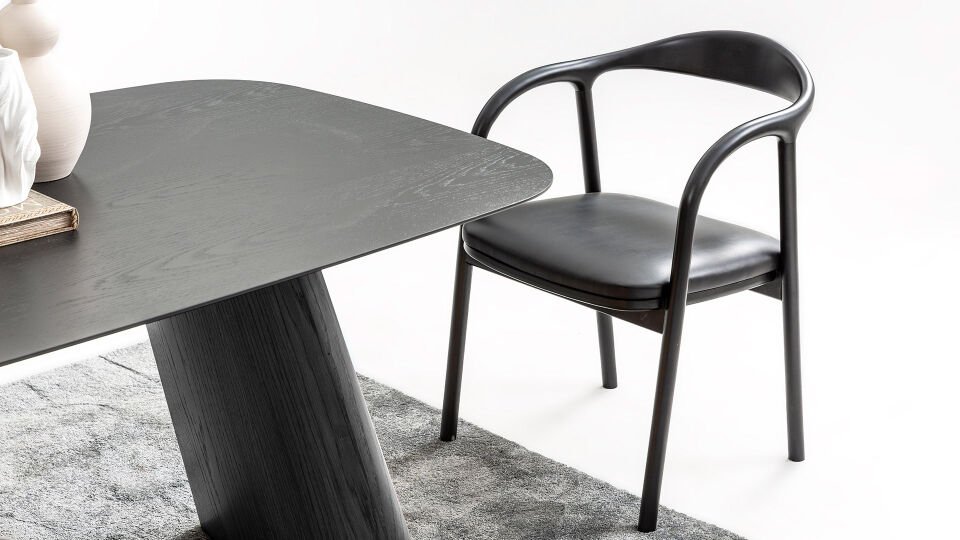 Delta Antrasit - Meşe Yemek Odası