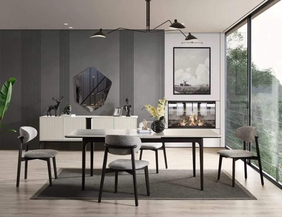 İcon - Siyah Yemek Odası