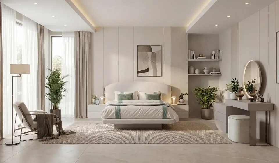 Kaşmir Yatak Odası