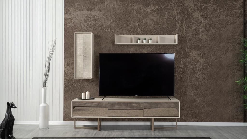 Luna Ekru Tv Ünitesi